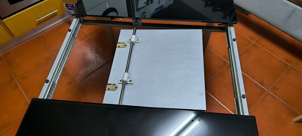 Mesa de refeição extensível