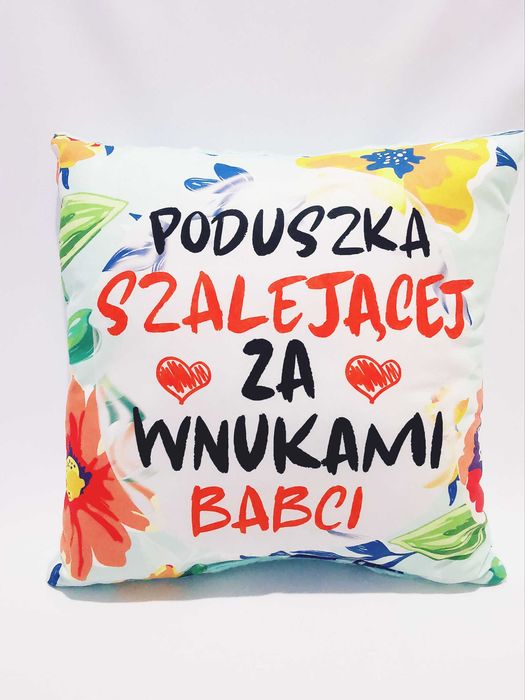 Poduszka dla babci Dzień Babci i Dziadka