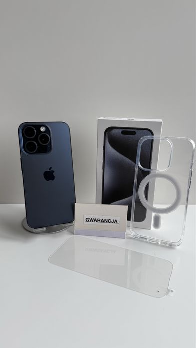 iPhone 15 Pro 87% Baterii | Gwarancja | Etui + Szkło hartowne Gratis !