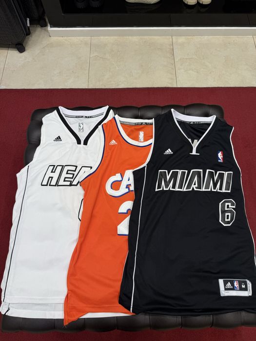 Оригінальні баскетбольні майки Adidas США Miami Heat,CAVS Lebron James