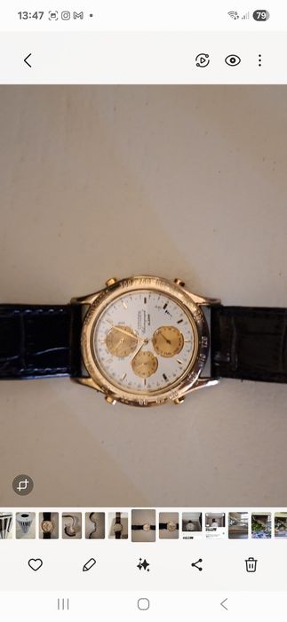 Relogio Citizen, crono alarm pele calibre 6. Como Novo850