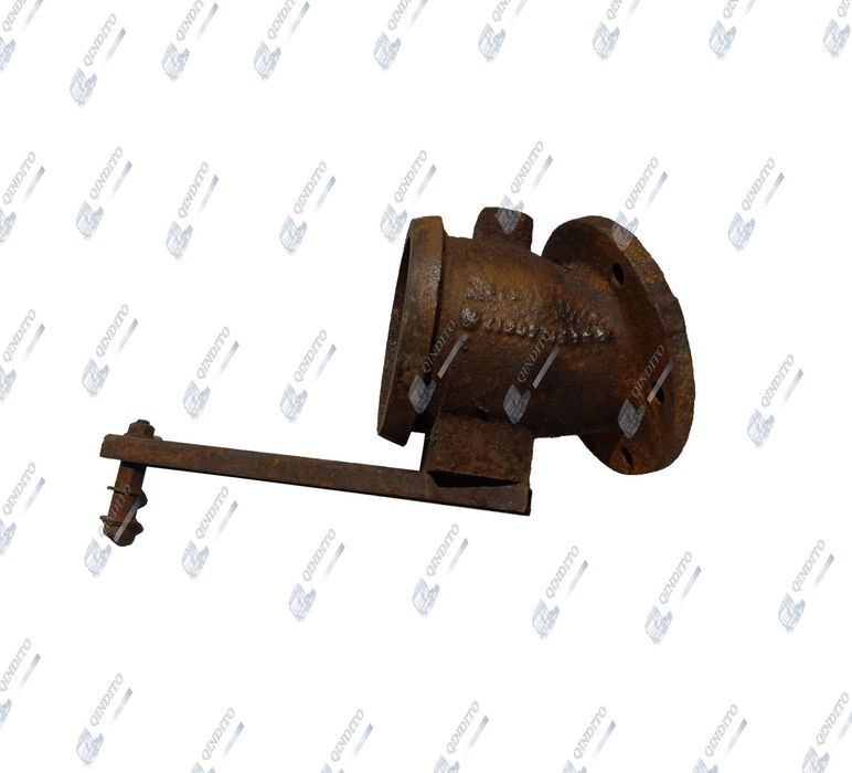 KOLANKO WYDECHU HAMULEC MERCEDES V8 OM442 OM422