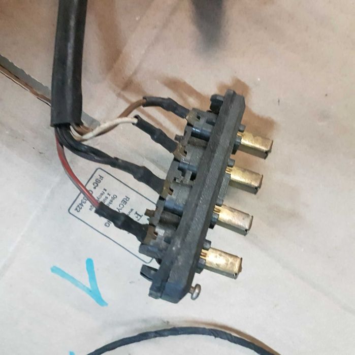 wiązka instalacja stycznik otwarcia klapy seicento cinQuecento punto
