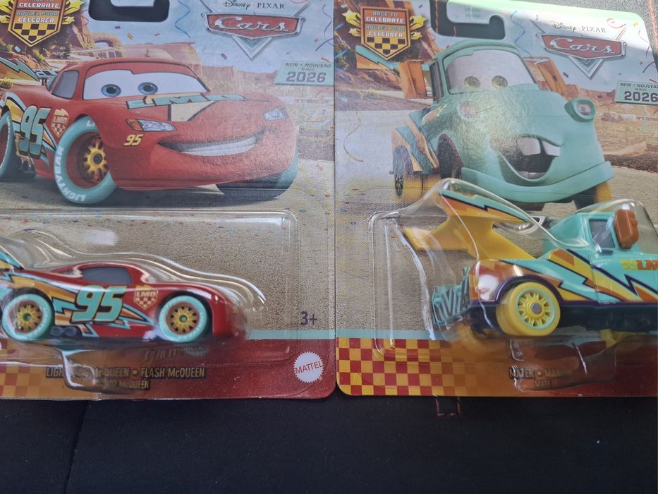 Pixar Cars Lightning Mcqueen e Mater 2026 Road to Celebrate