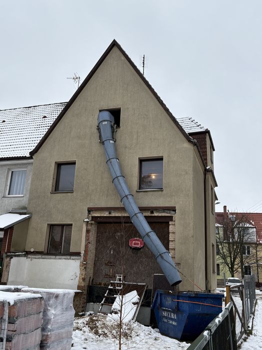 Zsyp do gruzu, lej do gruzu, kosze do gruzu Geda wynajem