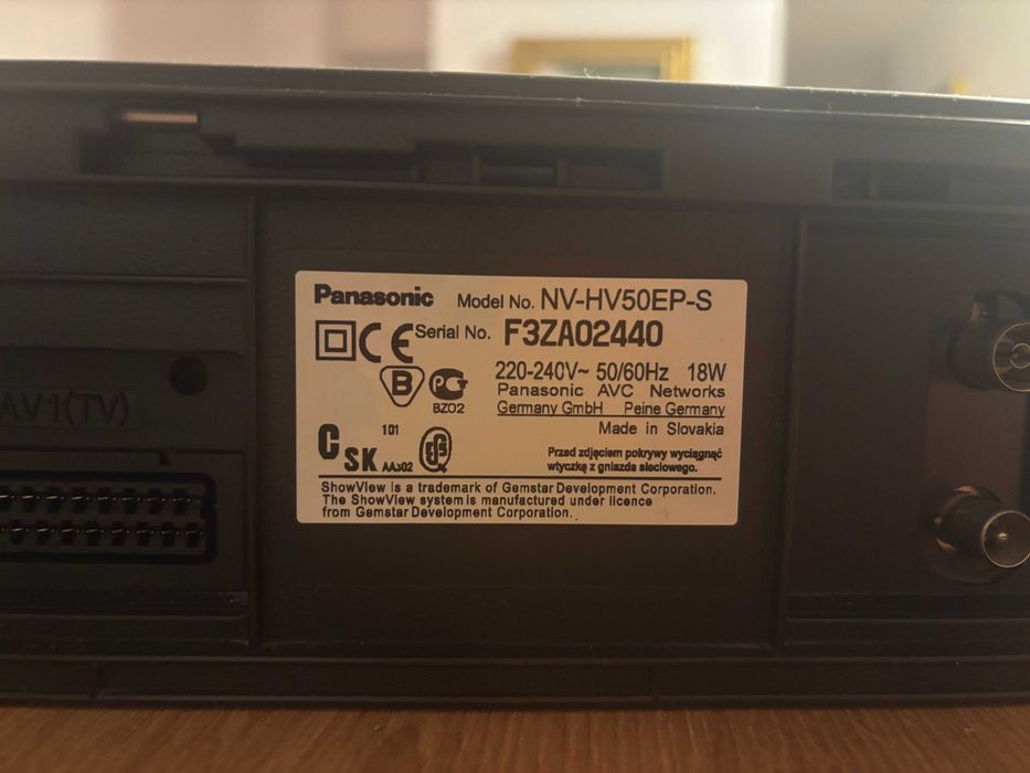 magnetowid VHS Panasonic NV-HV50EP-S
