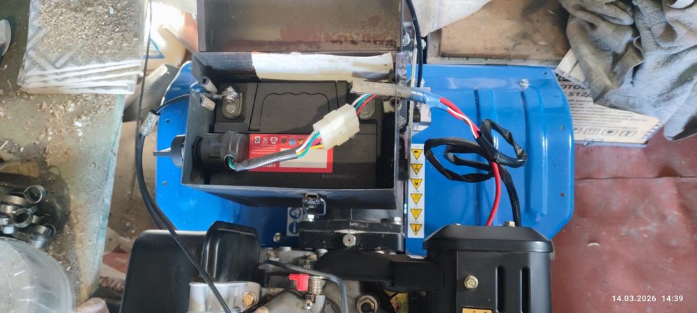 Мотоблок дизельний ДТЗ 512ДНЕ