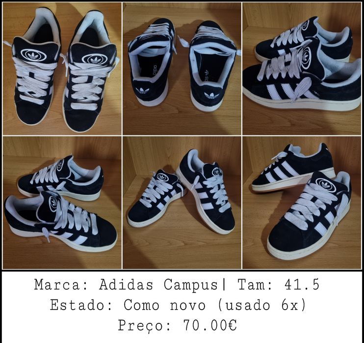 Adidas Campus preto