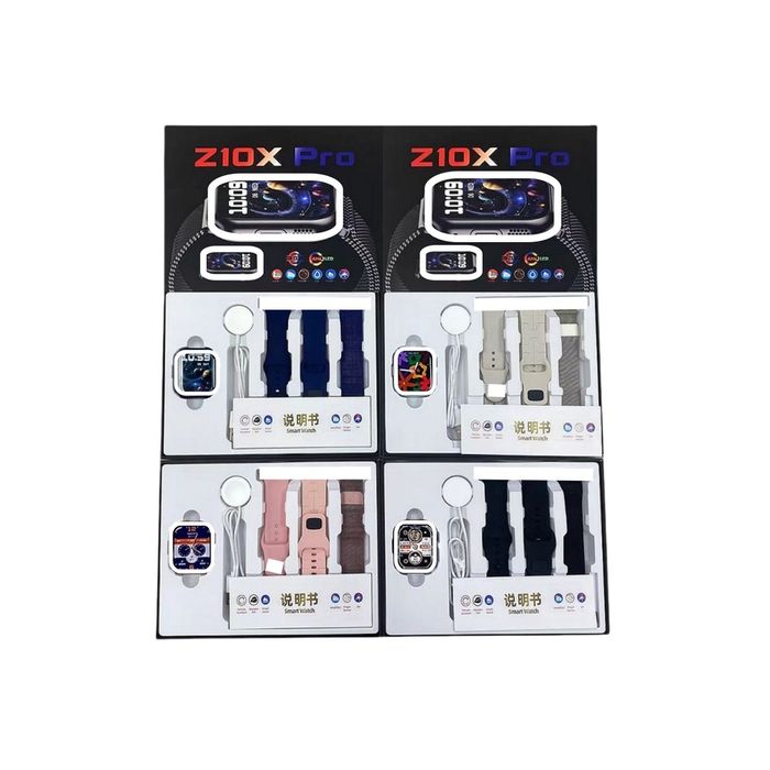 Smartwatch Z10X Pro c/ 3 Braceletes