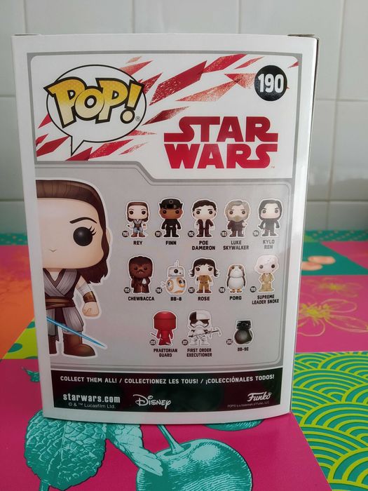FUNKO POP! Vinyl Star Wars - Rey Nº 190