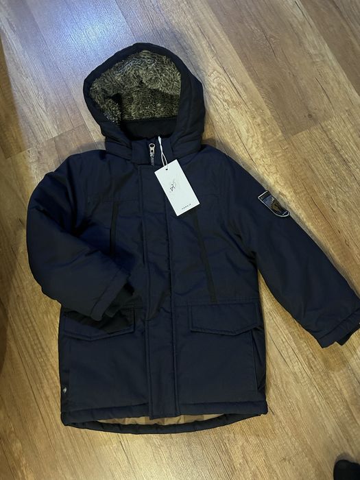 Зимова куртка парка name it для хлопчика 116 р