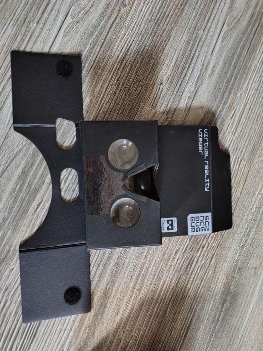 Okulary gogle virtual reality viewer kartonowe