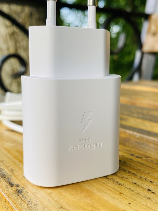 Швидка зарядка Samsung 25W комплект блок та кабель