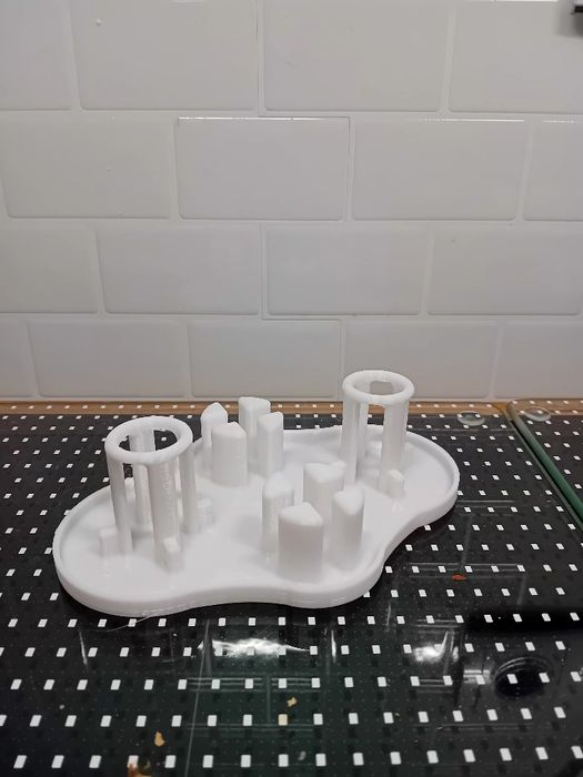 Stojak na dwie butelki soda stream