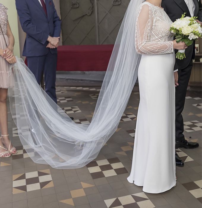 Suknia ślubna xs s rybka sukienka na ślub