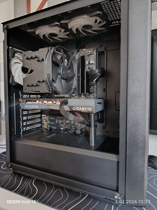 Gamingowy PC | Ryzen 5 5500 | RX 6600 XT | 32GB RAM | ARGB | Win 11