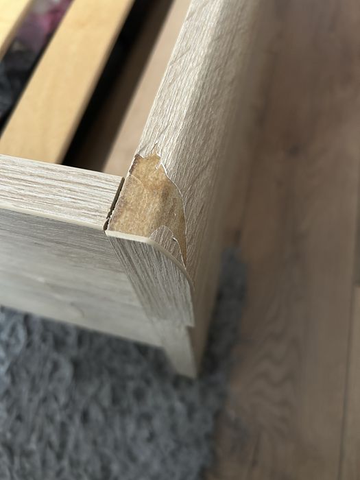 Łóżko 160x200, kolor dąb sonoma.