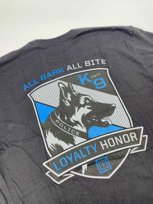 Футболка 5.11 Tactical All Bark All Bite SS Tee, M, Black, арт: 42977