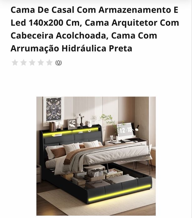Cama + colchao casal