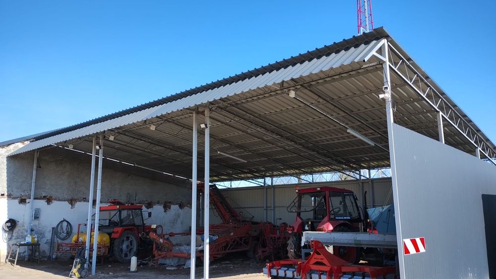 Kratownica 6,3m ocynkowana mocna na dachy wiaty garaże magazyny.