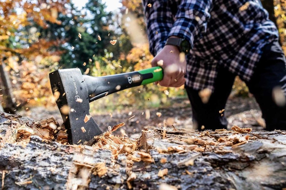 Siekiera Uniwersalna Do Drewna Fiberglass Długa Mocna Głowica 1250G 70