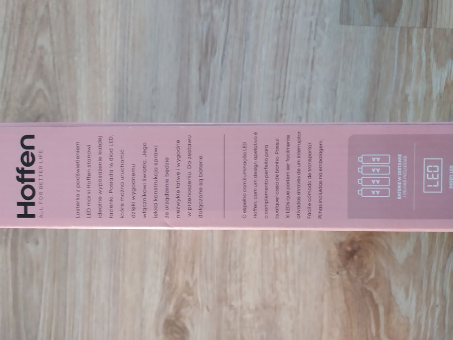 Lusterko z podświetlenie m LED