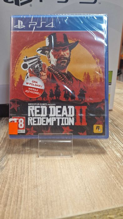 Red Dead Redemption 2 PlayStation4 PS4 PS5 PL Nowa Folia SklepRetroWWA