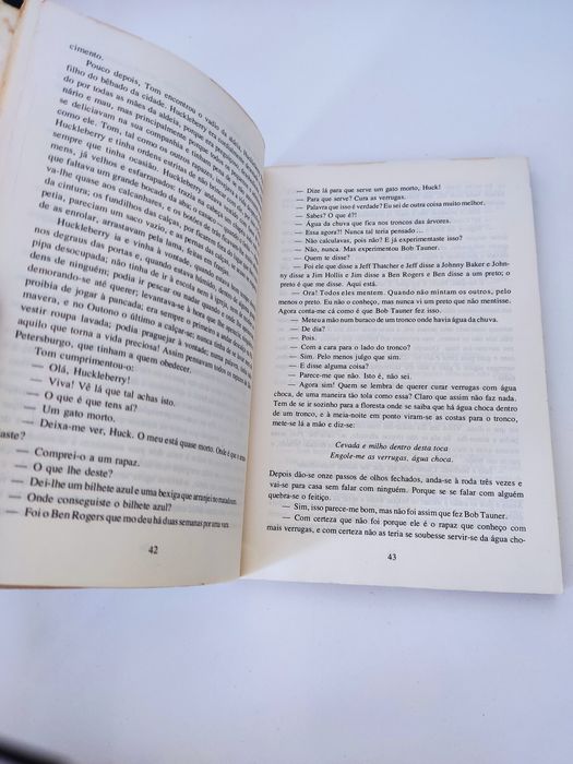 Livro Aventuras de Tom Sawyer de Mark Twain