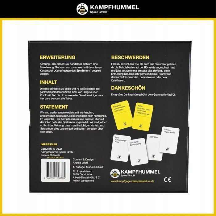 Przełamywanie Tabu - Rozszerzenie do Gry "Kampf gegen das spießertum"