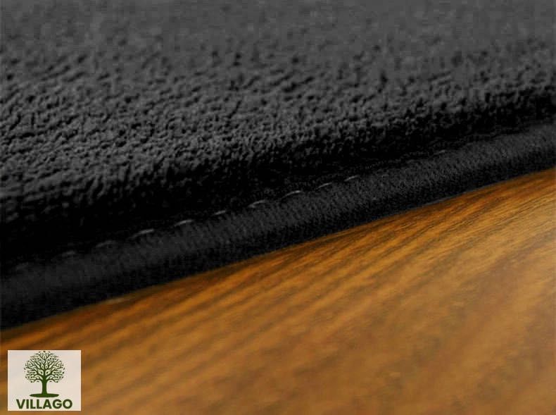 NOWY Dywan Villago Polar polarowy 100×150 cm – czarny | RÓŻNE WYMIARY