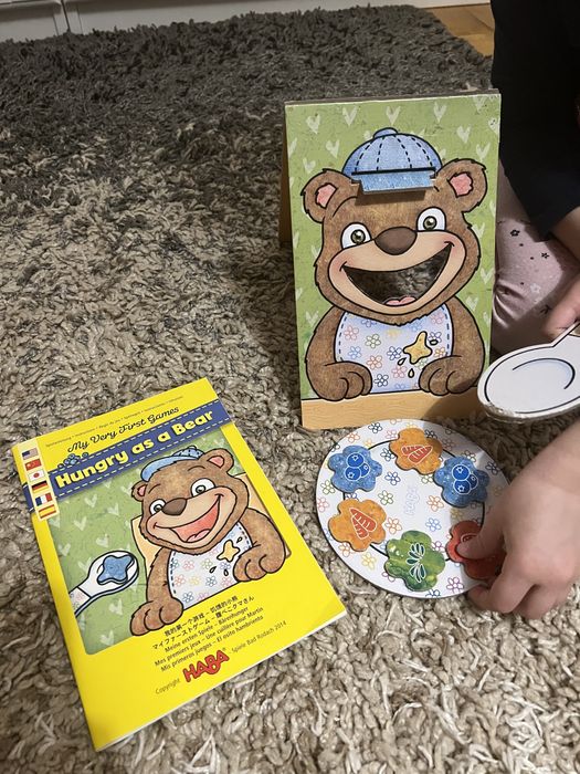 Gra dla 2 latka Hungry as a Bear