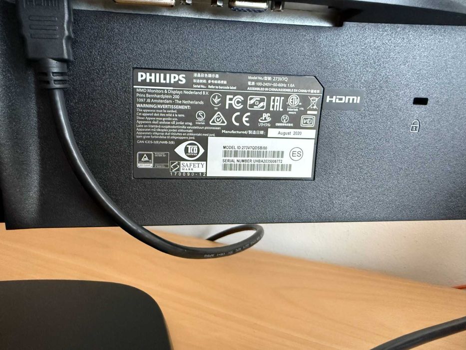 Monitor Philips 27 polegadas