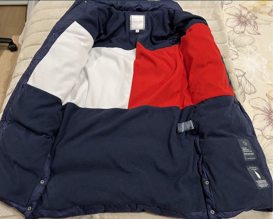 Пальто пуховик парка Tommy Hilfiger р.164 унісекс