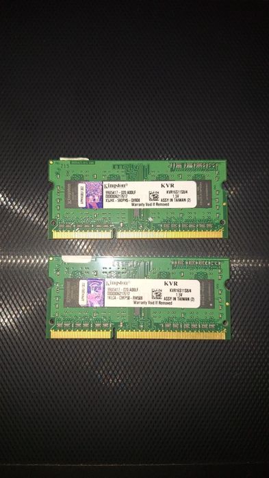 Pamięć RAM Kingston 8GB DDR3L 1600 MHz 2x4GB Dual Channel