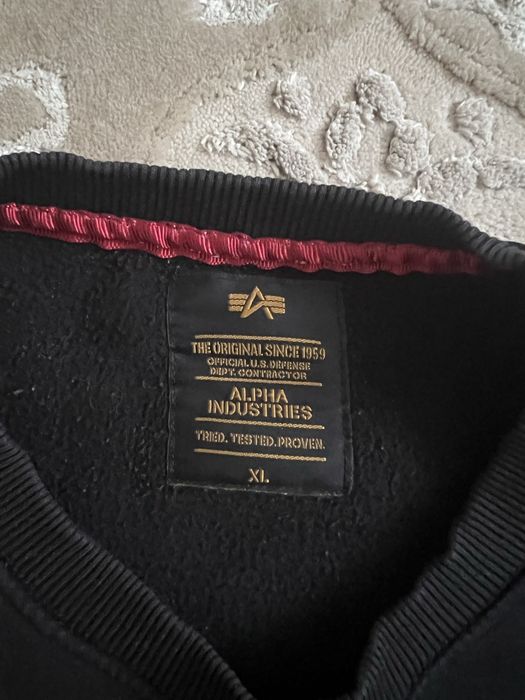 Світшот alpha industries