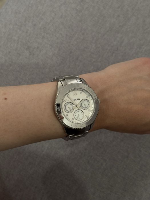 Годинник Fossil сталь