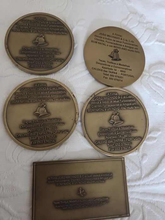Medalhas comemorativas Natal