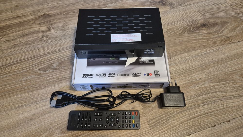 Tuner dekoder DVB-S/S2 HDMI USB Leyf 0301 HDTV