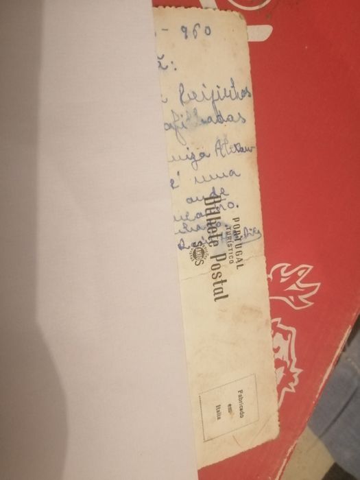 Bilhete Postal (1960) | Neve Algarvia (pintado a mão)