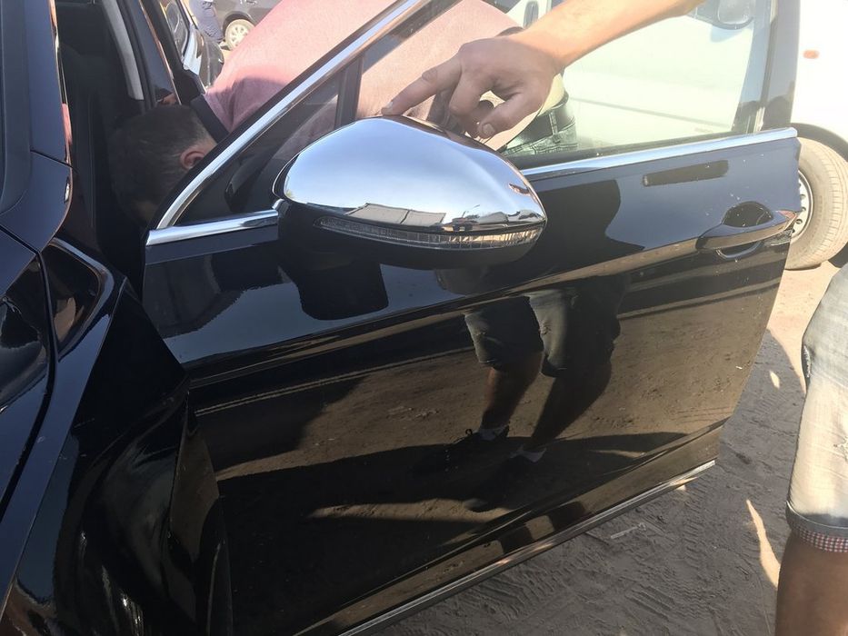 Накладки на дзеркала Carmos для Volkswagen Passat B8 (2015-2023) Нержавіюча сталь (2 шт.)