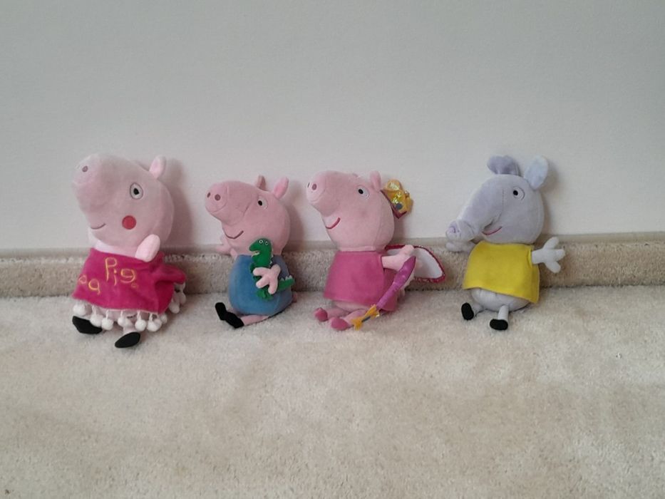 Peppa pig 4 sztuki