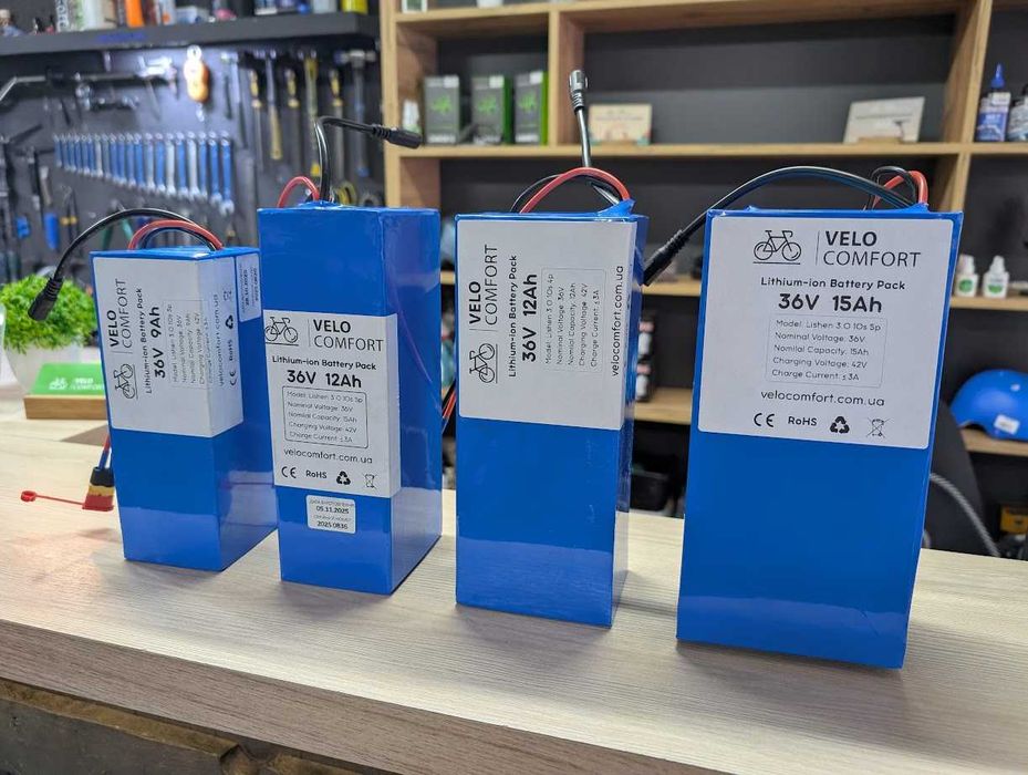 Електронабір вело (мотор-колесо) 20/24/26/28/29" 350/500ВТ 12/17Аг