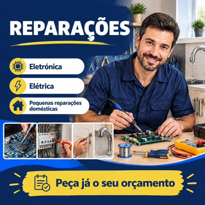 Reparações elétricas, eletrónicas, etc...