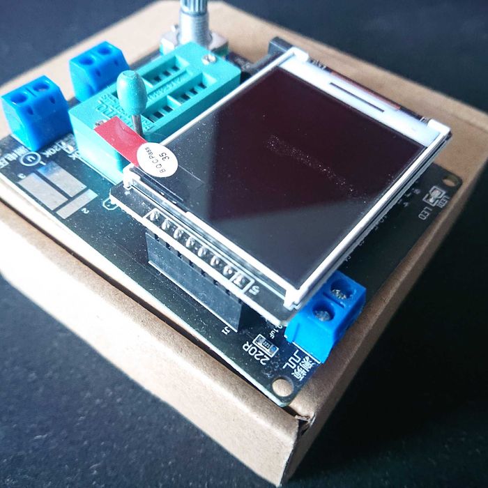 GM328A тестер транзисторов емкость конденсаторов ESR