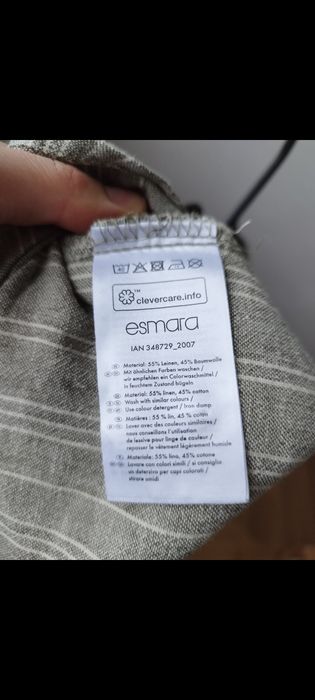 Koszula damska tunika lniana