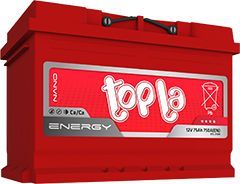 Акумулятори автомобільні TOPLA Energy 6ст 60А/г-110А/г Словенія