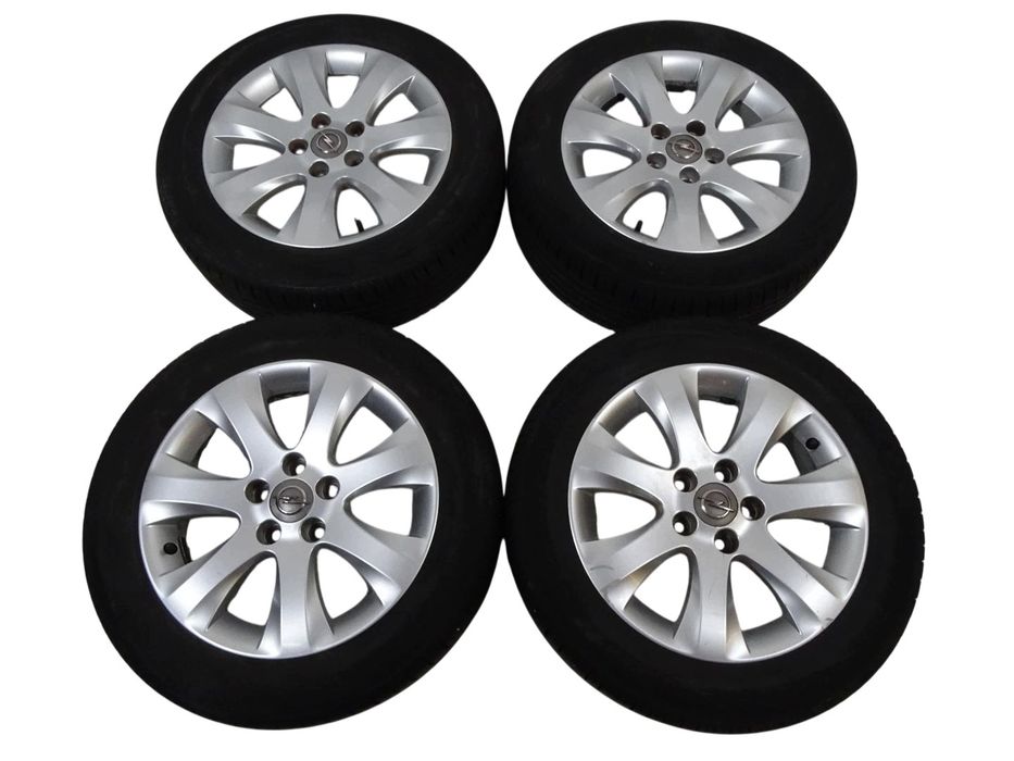 felgi aluminiowe 5x110 + opony letnie 205/55 16 opel astra h meriva vectra