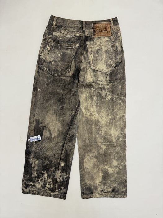 джинсы Acne Studios Jeans Black white