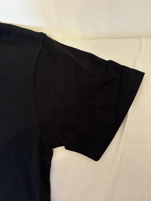 t-shirt preta da ralph lauren