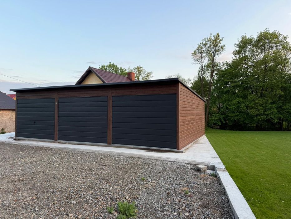 Garaż blaszany 9x6